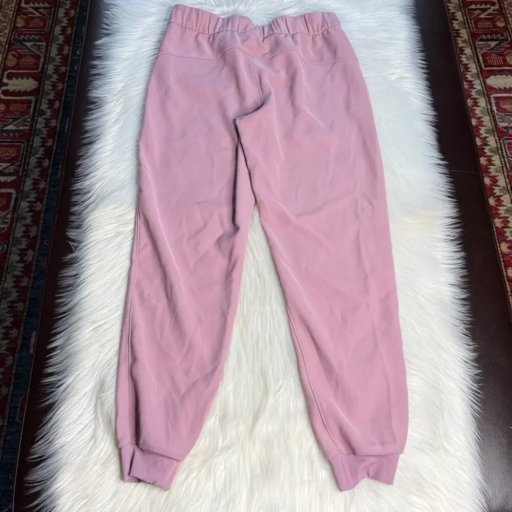 Lululemon Pink Taupe On the Fly Joggers 28”
